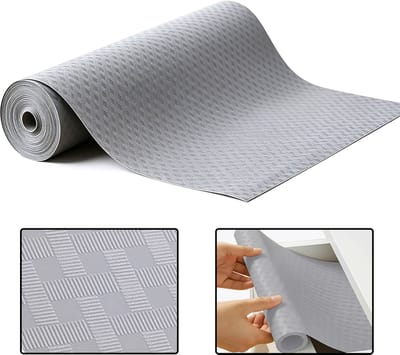 Lade-inleg – EVA-materiaal – Waterdicht & antislip – Bedrukte schapbekleding – Vochtbestendige mat voor kasten & schoenlades – Op maat te knippen keukenmat (water- & oliebestendig) – Geschikt voor lades, kasten, koelkasten, enz. – Niet-klevend