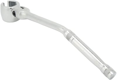 Dailygoods- Zuurstofsensor Verwijderaar Flexibele Kop - O2-Sensor Sleutel - 22 mm - Geschikt voor 4.6L/5.4L Motoren - Handig in Smalle Ruimtes - Eenvoudig te Gebruiken - Sensorverwijderaar
