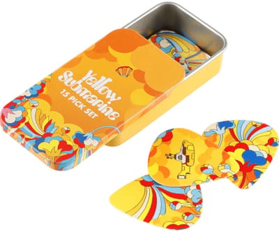D'Addario - The Beatles Yellow Submarine 55th Anniversary Guitar Pick, Primrose Prairie - Plectrum - Medium