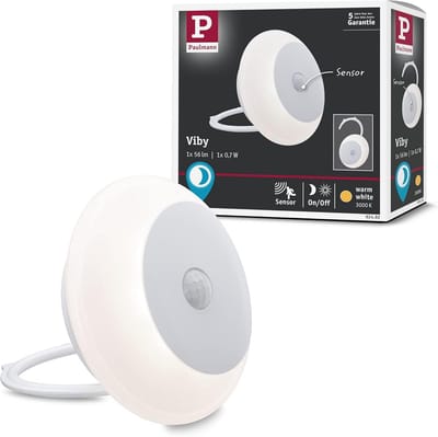 Draadloos LED Nachtlampje met Bewegingssensor Warm Wit Licht