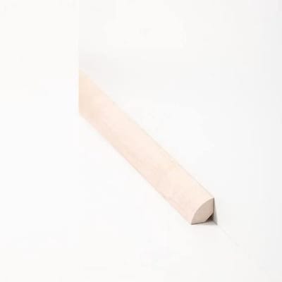 Kwart bar plint - Massief hout lat - Nette afwerking - Eenvoudig op maat - 5 stuks - Esdoorn