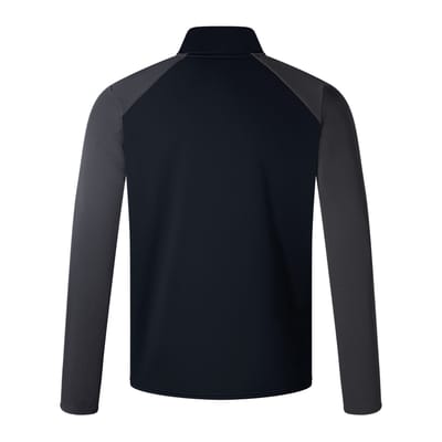 Canterbury Heren Elite Quarter Zip Top (Zwart)