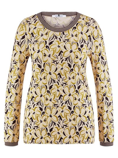 Shirt ronde hals Van Anna Aura wit