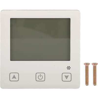 Slimme Thermostaat Elektrische Verwarming Digitaal Intelligent Kamerthermostaat 25A 220V voor Thuis white