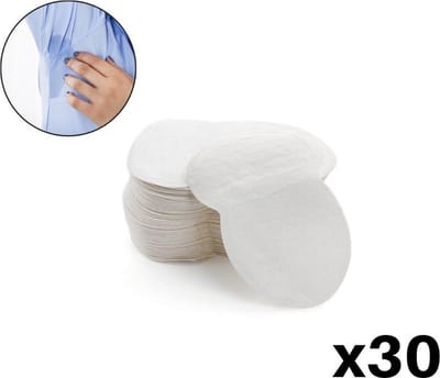 Anti Transpirant Zweet Pads - 30 Stuks - Perfecte Oplossing Tegen Okselzweet - Premium Okselpads - Katoen - Tegen Zweetvlekken - Overmatig Zweten
