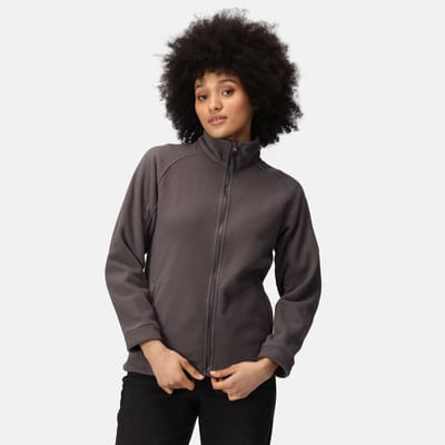 Fleece Dames Wandelen Zip-up Hoge Kraag