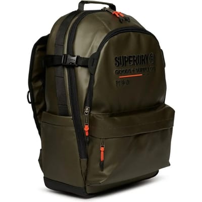 Superdry Tarp Utility Rugzak Groen Grootte: 1SIZE