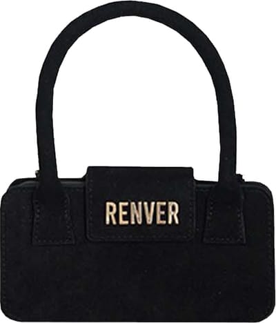 RENVER Izzy dames Iphone 13 Telefoonhoesje met tas - zwart