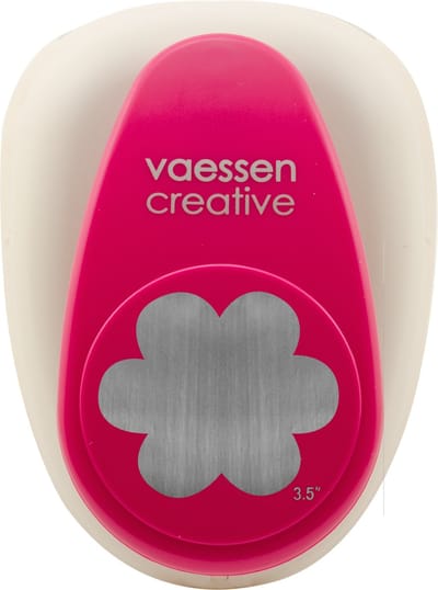 Vaessen Creative Pons - Figuurpons - Bloem - 8 x 8,7 cm