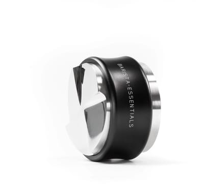 Tamper & Verdeler Combinatie – 58.5mm – E61 machines - Zilver - Koffie Tamper – Koffieverdeler - Espresso Tamper - Koffie Distributeur - 58mm - Koffie Stamper - Espresso Verdeler - E61 - ECM - Gaggia - Vibiemme – Espressomachine - Barista Essentials