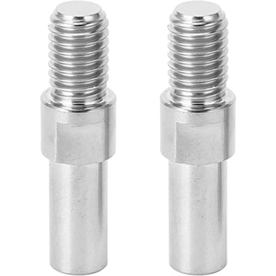 2 STUKS Mountainbike Rembout Titaniumlegering 8mm Mountainbike Frame Voorvork V-remkolom gray
