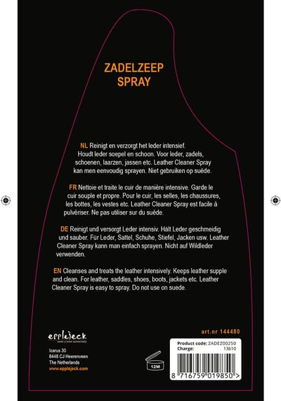 Epplejeck Zadelzeep Epplejeck Spray