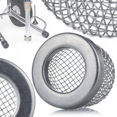 Rosfix Zuigfilter Tornado RTR5 - 10 mesh, 31,7mm Binnenraad - Driefasenfiltratie, Hoge Kwaliteit - Geschikt voor Graco