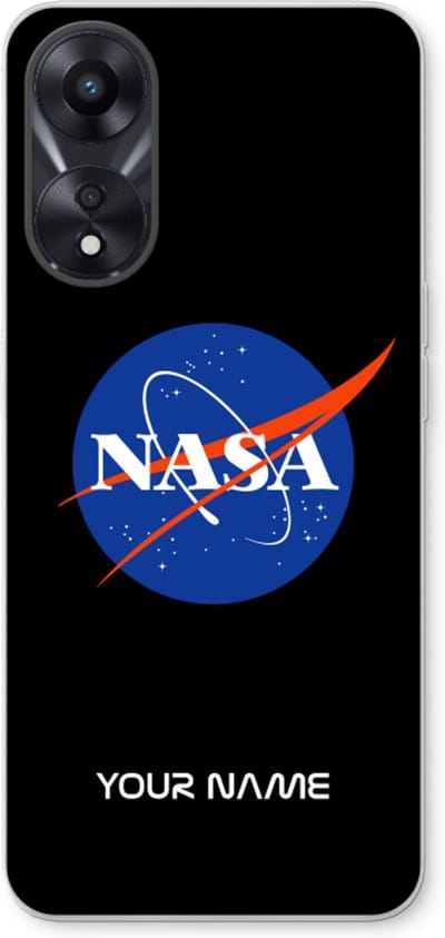 Gepersonaliseerd - Case Company® - Hoesje geschikt voor Oppo A78 5G hoesje - NASA - Soft Cover Telefoonhoesje - Bescherming aan alle Kanten en Schermrand