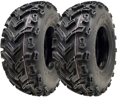 24x8.00-11 Quad-banden voor terreinvoertuigen, 6-laags, Wanda, met E-keur, goedgekeurd voor de openbare weg, tubeless, 41J (set van 2)