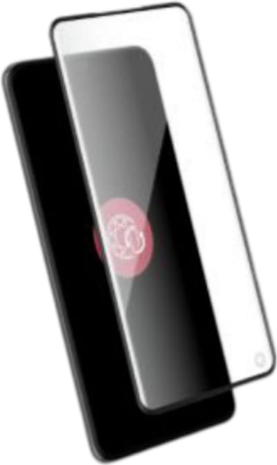 Force Case, Screenprotector geschikt voor Galaxy A55 - Tempered Glass 2.5D 9H+, Transparant zwart