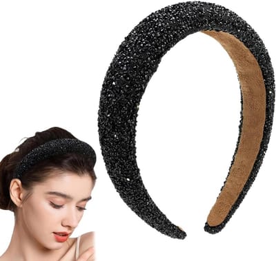 Elegante glinsterende haarband met rhinestones voor vrouwen en meisjes, perfect voor feesten en bruiloften, modieus haaraccessoire