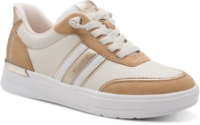Tamaris Comfort Essentials Dames Sneakers - CAMEL COMBI