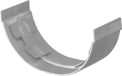 Martens Verbindingsstuk Voor Mastgoot 100mm - Pvc - Grijs