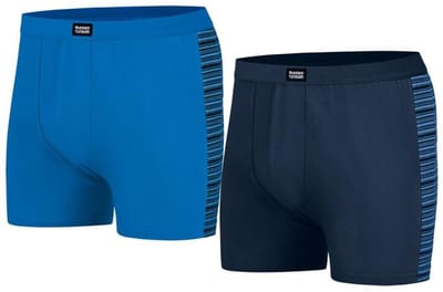 ATLAS FOR MEN - Set van 2 originele stretchboxershorts - Heren - Verkrijgbaar in grote maten - 5XL