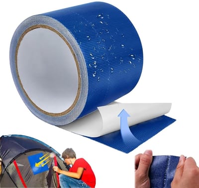 Hoogwaardige Waterdichte Reparatietape voor Tent, Zeil en Outdoor, Universele Plakband voor Lekken en Scheuren, Sterk en Duurzaam