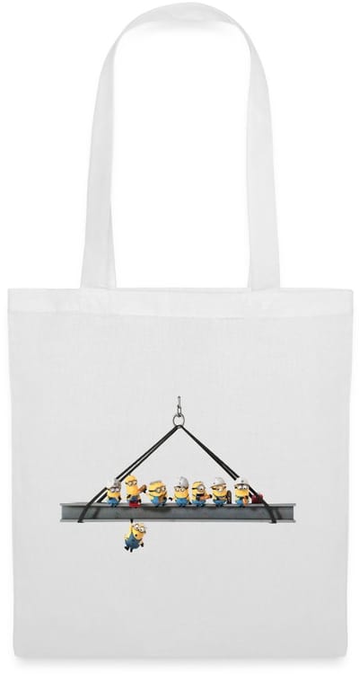 Minions Veel Minions Op Èén Kraan Tas Van Stof Schoudertas