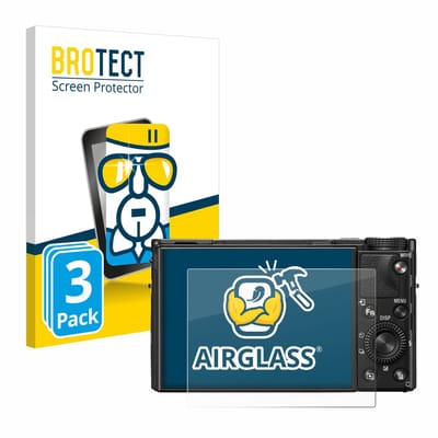 Screenprotector 3 Stuks voor Sony Cyber-Shot DSC-RX100 VII / VIIA Beschermglas transparant