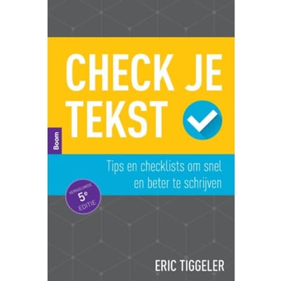 Check Je Tekst - Eric Tiggeler