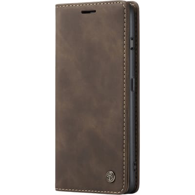 Caseme OnePlus 11 Business Bookcase Hoesje Bruin