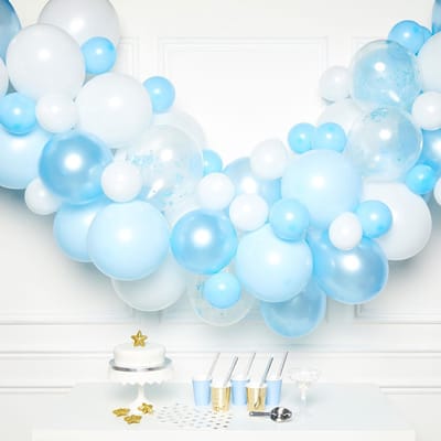 Amscan Ballonslinger Latex 1 Meter Blauw 70-delig