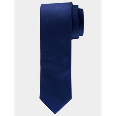 Profuomo Stropdas zijden das navy pp5aa0001b/410