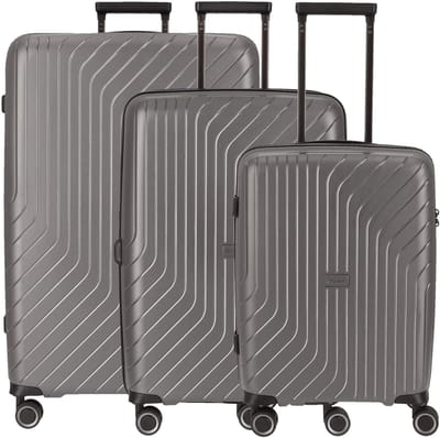 Somko Wave - 4-wiel trolley set 3-delig (anthrazit)