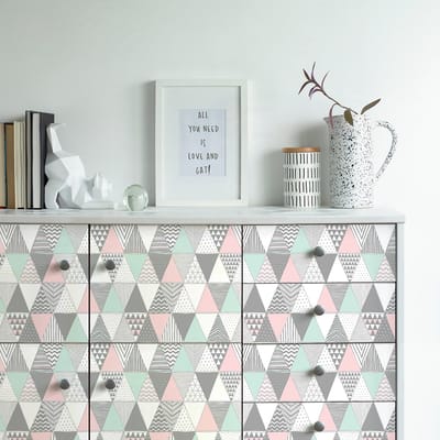 Scandinavische meubelsticker Janna 40 x 60 cm