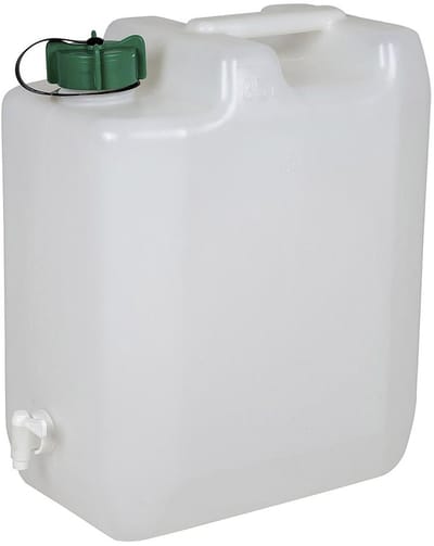 EDA - Jerrycan - Met kraan - 35 Liter - Jerrycan voor water - Wit