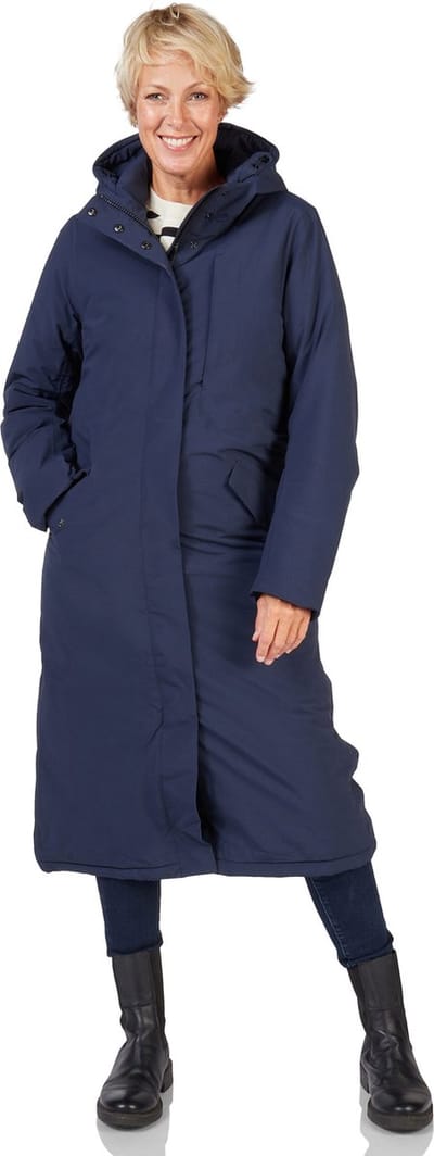 Happy Rainy Days Lange Regenjas Dames Vancouver Donkerblauw