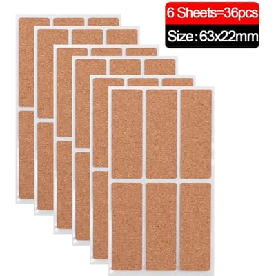 36-96 Stuks Eiken Houten Labels Stickers Craft Keuken Fles Potten Organizer Labels Zelfklevende Stickers Verpakking Sluitzegel