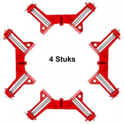 Hoekklemmen - Set van 4 - Hoek Lijmklemmen