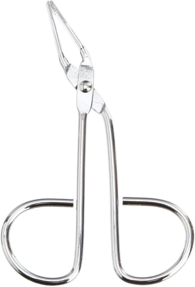 Wenkbrauwclip Schaar - Pincet Remover - Gezichtsverzorging - Roestvrij Staal - 8.5 cm - Zilverkleurig