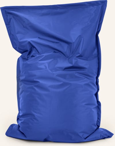 Drop & Sit - zitzak/zitkussen - robuust nylon - kobalt - 100 X 150 cm - voor binnen en buiten - verkrijgbaar in verschillende kleuren