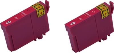 KATRIZ® huismerk inkt voor|Epson T0803|12ml | ( 2stuks) - Met chip