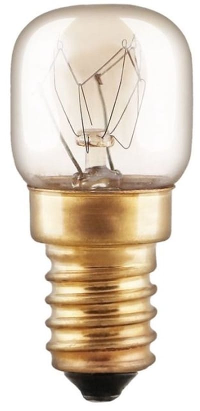 Patron Ovenlamp E14 - 15W 70lm - Warm Wit Licht - T22 - 300°C Hittebestendig - 1 stuk