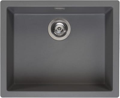 Reginox spoelbak Amsterdam 50x40 Grey Silvery - R30851 - Graniet