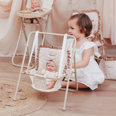 ASI DREAMS Poppen Accessoires - Poppen Schommel - Teresa Collectie