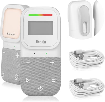 Digitale Babyfoon - Audio Monitor - Baby Bewaken - Temperatuur Vochtigheid - Bereik 400m