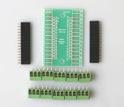 Expansion Board Terminal Adapter - Arduino Nano IO Shield V3.0 - Blauw - Ideaal voor DIY projecten - ShopVlot