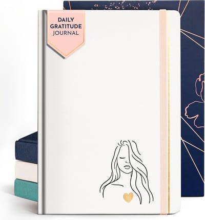 Dagelijks Dankbaarheidsdagboek voor Vrouwen - 6 Maanden Positiviteit en Wellness met Aanwijzingen