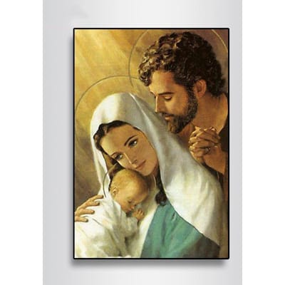 Moederliefde Kind Religieus 5D Diamant Schilderij Maagd Maria Kinderen Christelijk Diamant Borduurwerk 20X30CM