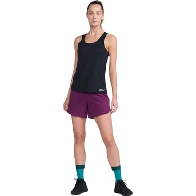 2xu Aero Mouwloos T-shirt Zwart S Vrouw