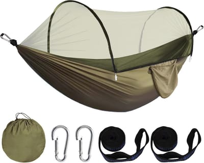Camping Hangmat met Klamboe - Ultralicht en Ademend voor Tuin en Camping