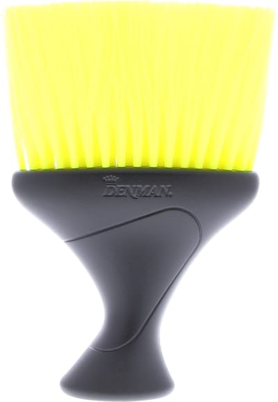 Denman Borstel Duster Brush Black/Yellow 1St